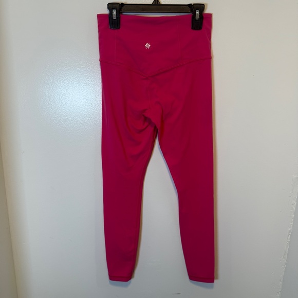 Athleta ultra high rise elation leggings bright pink women's size XS - Picture 3 of 7